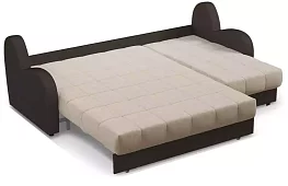 Угловой диван Барон Аккордеон Бежевый