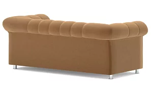 Прямой диван Честер Лайн Без механизма Бежевый