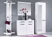 Прихожая Ксения глянцевая мдф белая роза, Белый