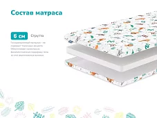 Матрас Димакс Детский Белый 