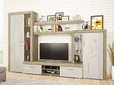 Стенка для гостиной Модерн-02 Серый 