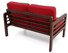 Диван прямой Бергер Мини Без механизма Красный