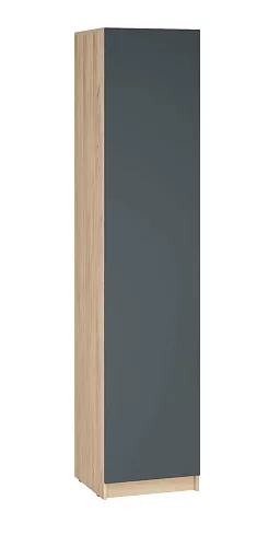 Шкаф Стоуби ШК-501 (дуб крафт золотой/серый графит), Серый