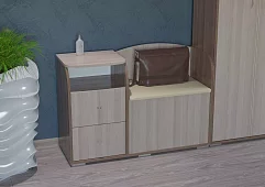 Обувница Домовой Бежевый