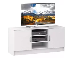 Тумба под ТВ Модерн (loft) белая