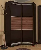 Радиусный шкаф-купе Мебелеф-9