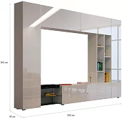 Стенка для гостиной Некст 1 Купертино