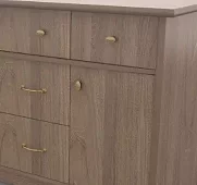 Комод Стенворд 10 (Бонапарт) Коричневый 
