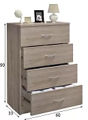 Комод узкий Финк-64