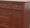 Комод Стенворд 9 рамка мдф, Коричневый