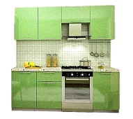 Кухня Премьера София 2,1 Олива Зеленый