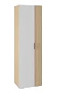 Шкаф Норд ШК01-600+Комод Норд КМ01-800, Белый