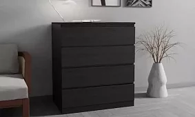 Комод Мальм Черный