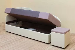 Кушетка Алина Без механизма Фиолетовый