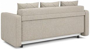 Прямой диван Атланта - Стелла Еврокнижка Бежевый