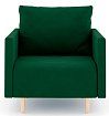 Кресло Милли с локтями, Зеленый