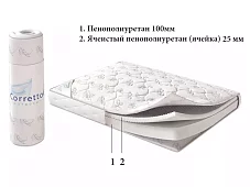 Матрас Ролл Слип (Ролл Слип) Белый