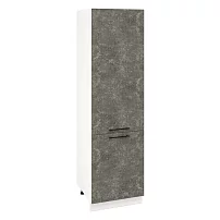 Шкаф-пенал П600-11 Нувель (бетон коричневый) 