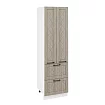 Шкаф-пенал П600-22Я Барселона (седой клен), Серый