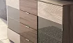 Комод Глянец 3D, Бежевый