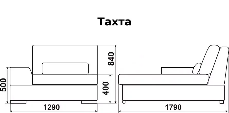 Угловой диван Моника Монца, Бежевый