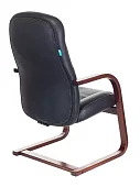 Кресло Бюрократ T-9923 Walnut-AV дизайн 1 Черный