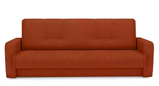 Прямой диван Милан Книжка Коричневый 