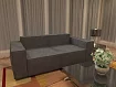 Диван двойной Джа, Серый