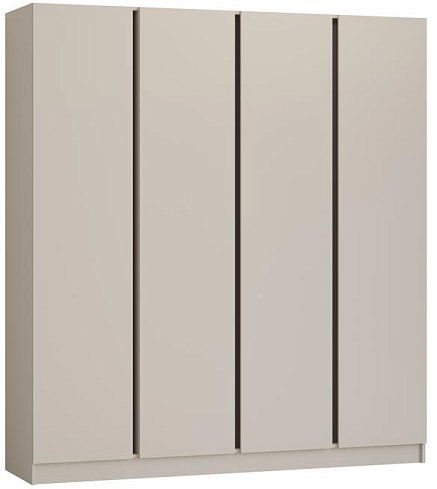 Шкаф распашной Корд 4-дверный 2.0 м, кашемир, Бежевый