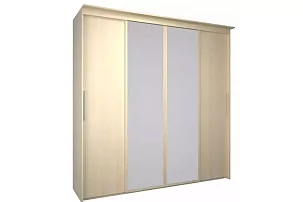 Шкаф-купе Эконом Миллениум 2336х2400х573 2 зеркала
