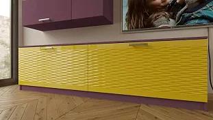 Стенка в гостиную 3D глянец 18