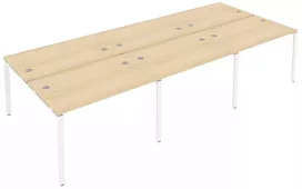 Рабочая станция на 6 раб.мест Металл Систем Бежевый