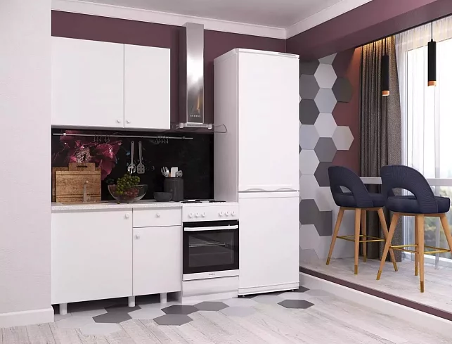 Кухня Поинт 150, Белый