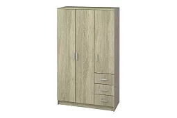 Шкаф 3-х дверный Модерн (лофт) Коричневый