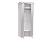 Шкаф 2-х дверный с зеркалами Монако МН-48 Белый
