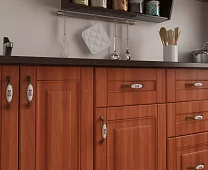 Кухня Классика мдф 3 на заказ Коричневый