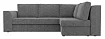 Угловой диван Пауэр, Серый