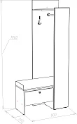 Прихожая Кент