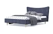 Мягкая кровать Финна 160 дизайн 8, Серый