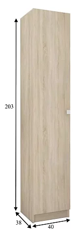 Распашной шкаф Классик Бостон 1, Бежевый
