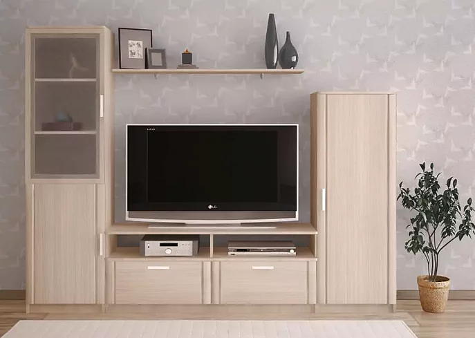 Шкаф 1-дверный Соло, Бежевый