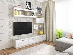 Стенка в гостиную Глейс-01 арт55