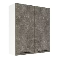 Шкаф верхний (премьер) ШВ 800Н Нувель (бетон коричневый) 