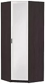 Шкаф угловой распашной с зеркалом Прага ШК-906 Белый