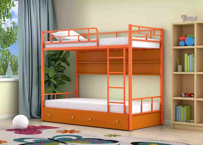 Двухъярусная кровать Ницца, Белый