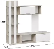 Стенка Колетта Бежевый