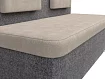 Кухонный прямой диван 2-местный Маккон, Серый