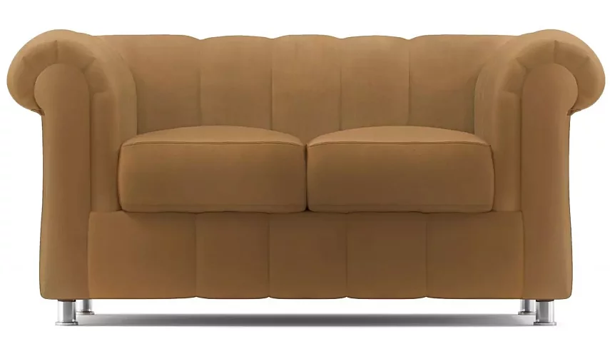Прямой диван Честер Лайн, Бежевый