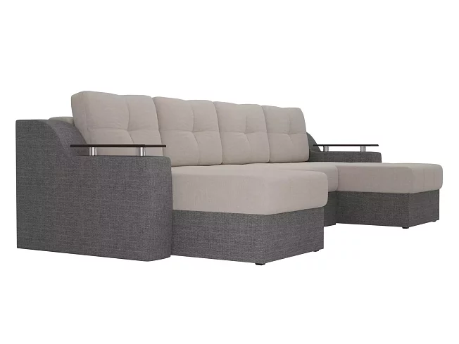 П-образный диван Сенатор, Бежевый