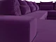 ф13а Угловой диван Мэдисон - П микровельвет фиолетовый фото3